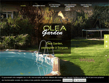 Tablet Screenshot of olea-garden.com